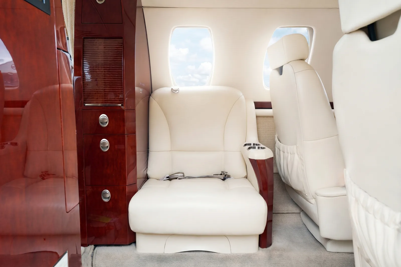Citation CJ3 cabin interior