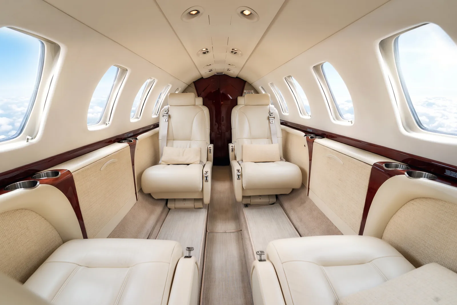 Citation CJ3 cabin interior