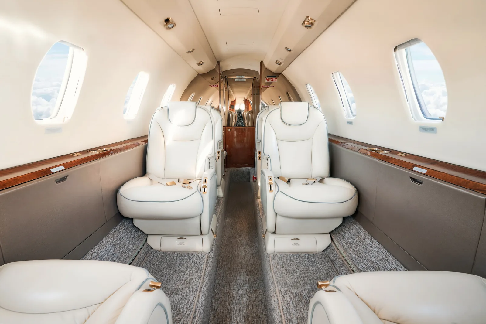 Citation XLS cabin interior